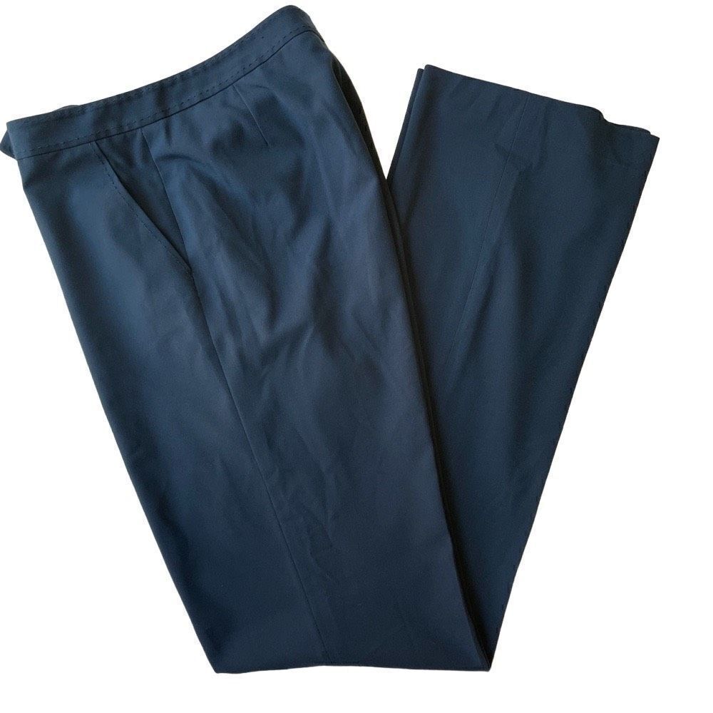 Armani Exchange Blue Hi-Rise Trouser - Women’s 4